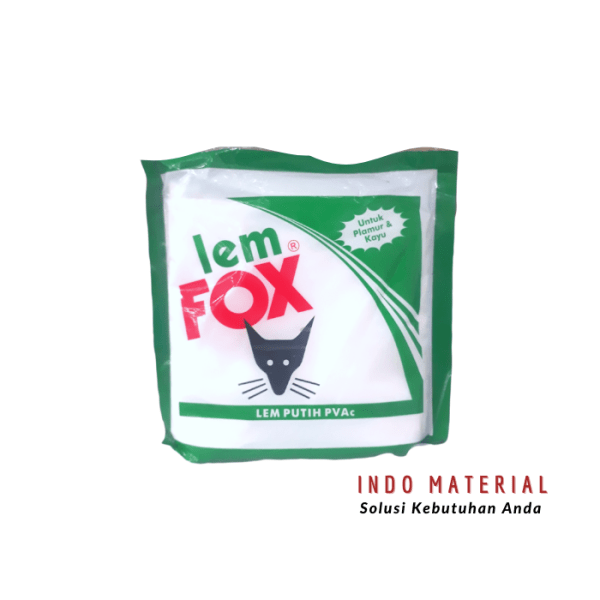 Lem Fox Kantong Hijau PVAC 400 gr | Grosir