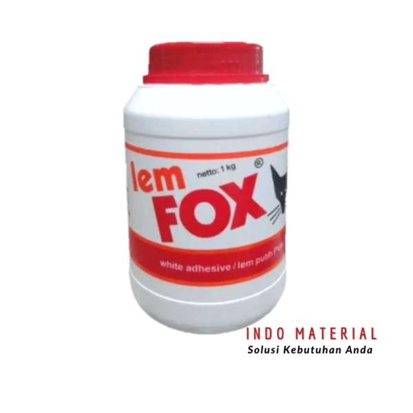 Lem Fox Putih PVAC Botol 1 kg | Grosir