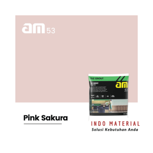 Nat Warna Keramik AM 53 Pink Sakura | Grosir