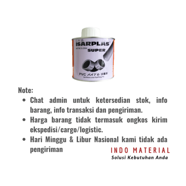 Grosir Lem Fox Isarplas Super Kaleng 400 gr Note