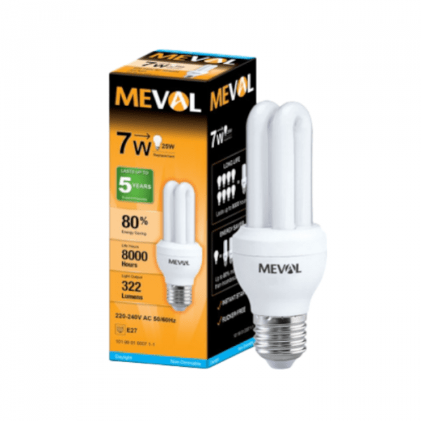 Meval 2U 7W LHE Putih