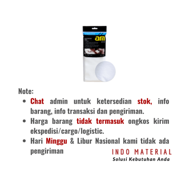 AM 612 Reinforcing Mesh Kasa Penguat Waterproof Note