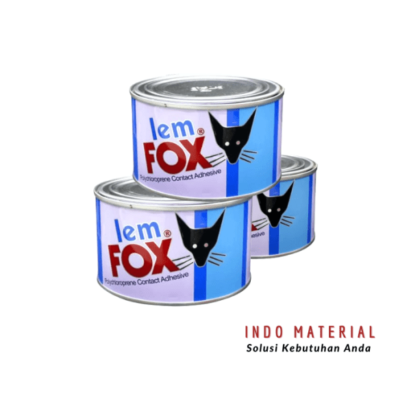 Lem Fox Biru Kaleng 300 gr Grosir