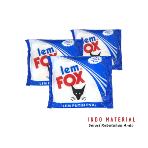 Lem Putih Fox Original Kantong Biru 350 gr Grosir