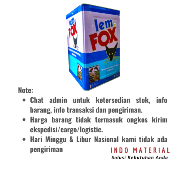 Lem Fox Biru Blek 14 kg Note