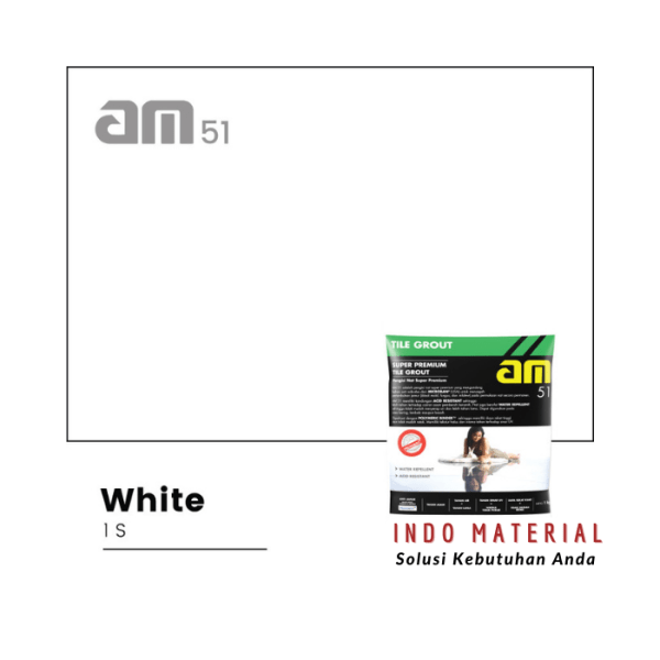 Nat Anti Jamur AM 51 White 1 S | Harga Grosir