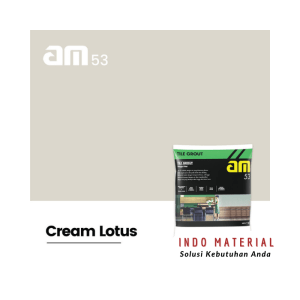 Nat Keramik AM 53 Cream Lotus 1 kg | Grosir