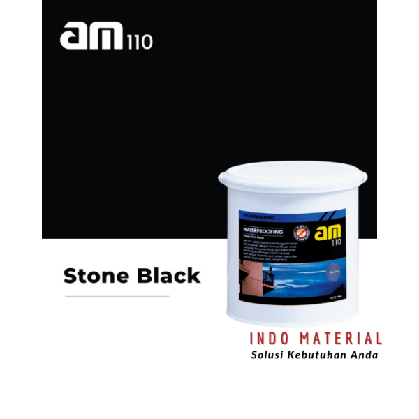 AM 110 Stone Black 4 kg Cat Anti Bocor | Per Dus