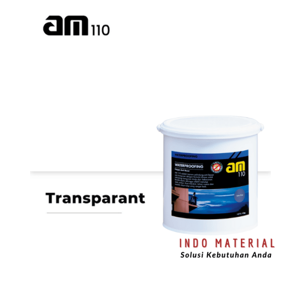 AM 110 Transparant 4 kg Cat Tembok Luar | Grosir