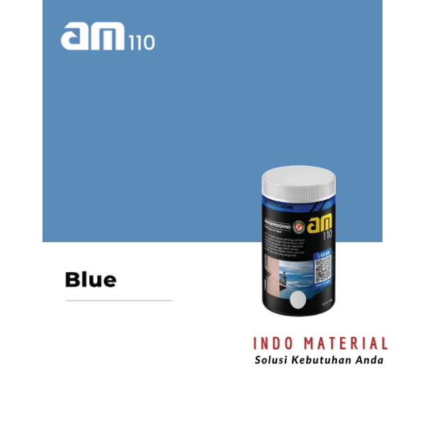 Cat Tembok Luar Waterproof AM 110 Blue | Grosir