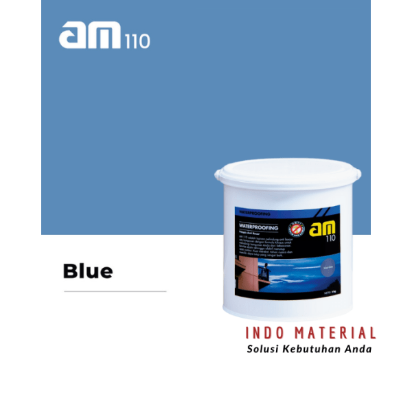 AM 110 Blue 4 kg Cat Anti Rembes | Grosir Online