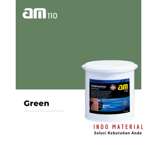 AM 110 Green 4 kg Cat Anti Lumut | Harga Grosir