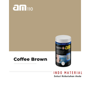 AM 110 Coffe Brown Cat Eksterior Anti Bocor Murah