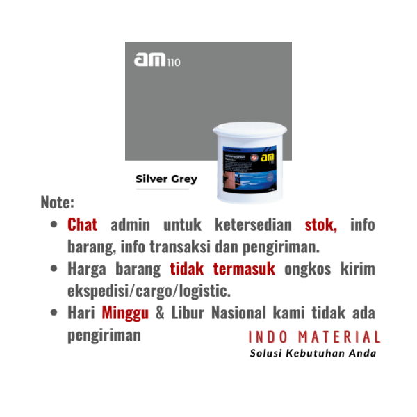AM 110 Silver Grey 4 kg Waterproof Multiguna