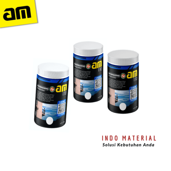 Cat Tembok Luar Waterproof AM 110 Blue | Grosir botol