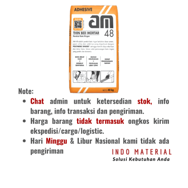 AM 48 Perekat Bata Ringan 40 kg | Grosir Note