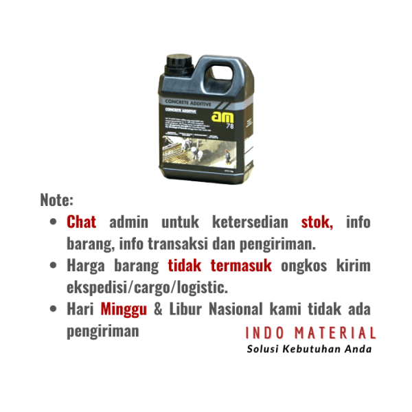 Cairan Penguat Beton AM 78 Concrete Additive S&K