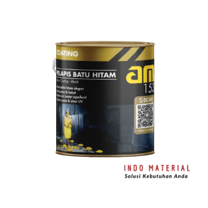 AM 153 Stone Coating Hitam Glossy 2,5 L | Grosir