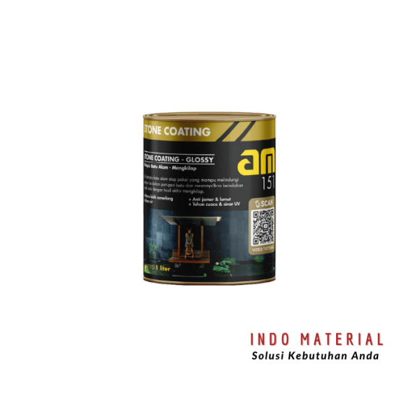 Coating Batu Alam Murah AM 151 Glossy 2,5 L