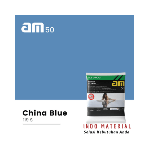 AM 50 China Blue 119 S Premium Tile Grout 1Kg