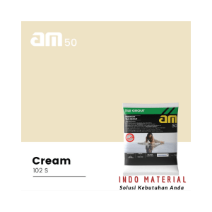AM 50 Cream 102 S Premium Tile Grout 1Kg Grosir