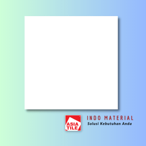 Asia Tile Murano Putih Polos KWA 40x40cm Eceran