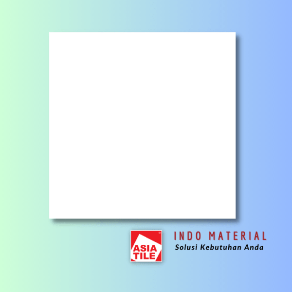 Asia Tile Murano Putih Polos KWA 40x40cm Eceran