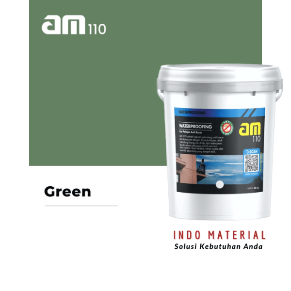 AM 110 Green 20 kg Cat Pelapis Anti Bocor | Grosir