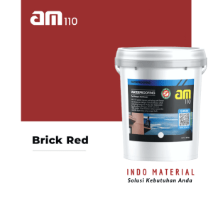 AM 110 20kg Brick Red Cat Pelapis Anti Bocor