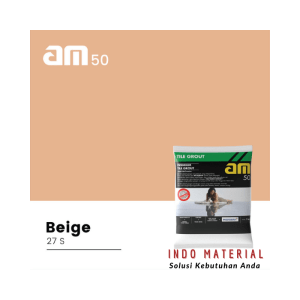 AM 50 Beige 27 S Premium Tile Grout 1Kg | Grosir