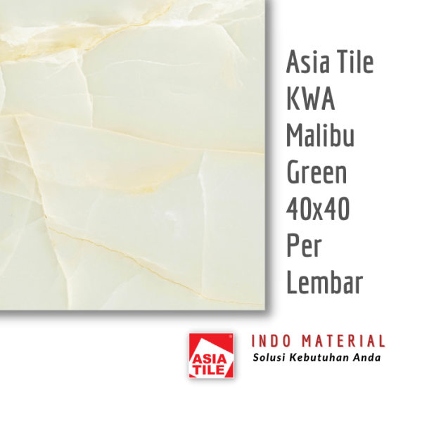 Asia Tile Malibu Green 40x40cm KWA Eceran 2