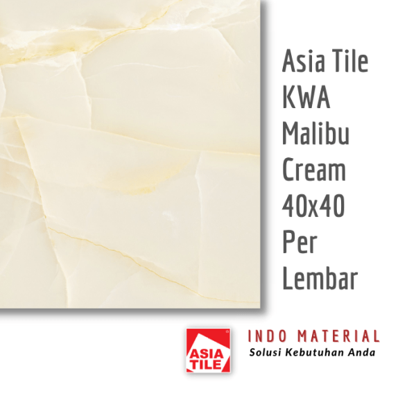 Asia Tile Malibu Cream 40x40cm KWA Eceran pic 2