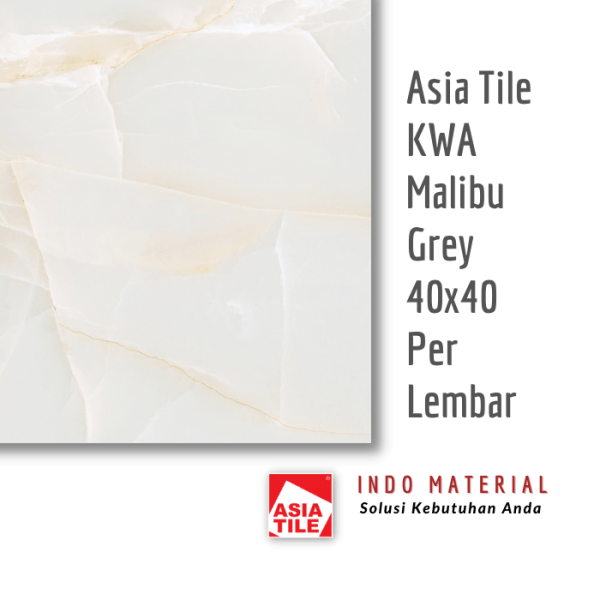 Asia Tile Malibu Grey 40x40cm KWA Eceran pic 2