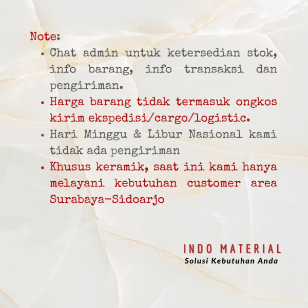 Asia Tile Malibu Grey 40x40cm KWA Eceran catatan
