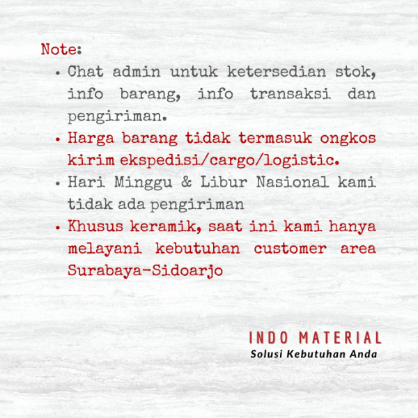 Asia Tile Otto Grey KWA 40x40cm Eceran note